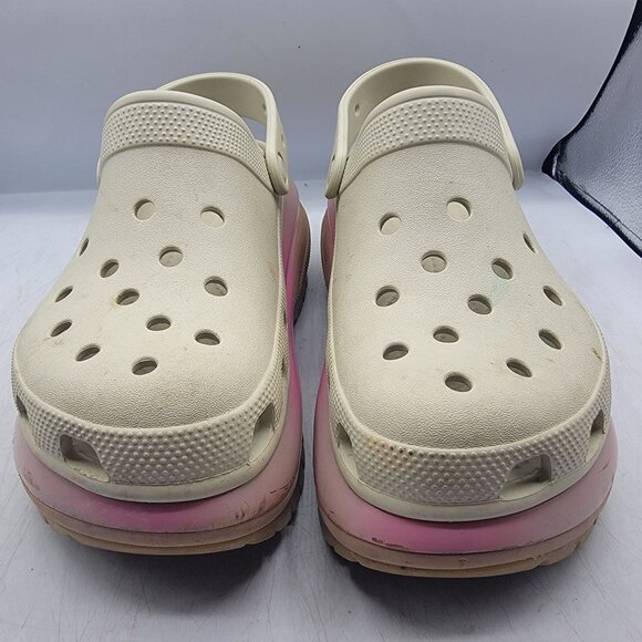 Crocs Mega Crush Classic Womens 9 Platform Clogs Comfort Walking Casual - Picture 2 of 13